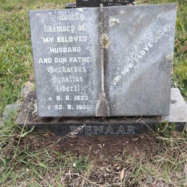 PIENAAR Gerhardus Ignatius 1923-1980