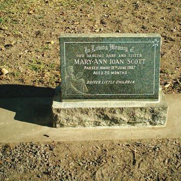 SCOTT Mary-Ann Joan  -1967