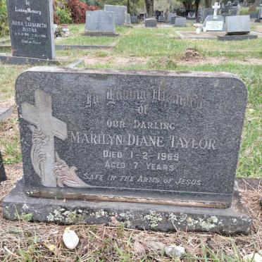 TAYLOR Marilyn Diane -1969