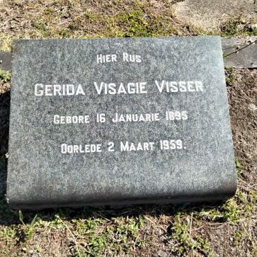 VISSER Gerida Visagie 1895-1959