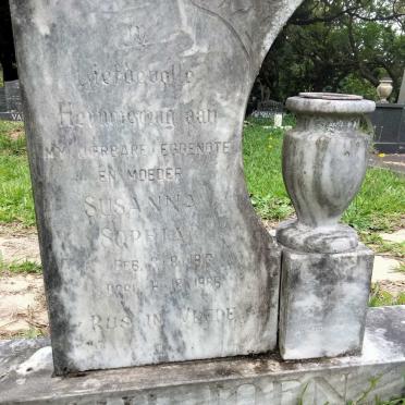 VILJOEN Susanna Sophia 1910-1986