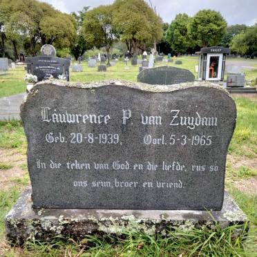 ZUYDAM Lauwrence P., van 1939-1965