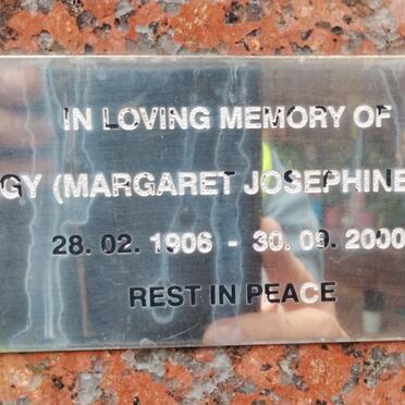 ROSS Margaret Josephine 1906-2000