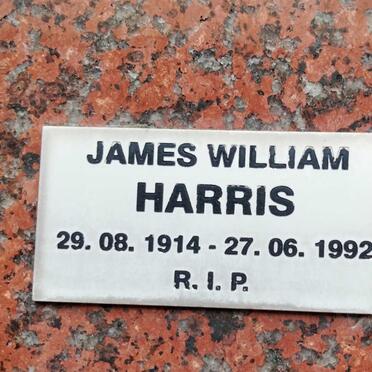 HARRIS James William 1914-1992