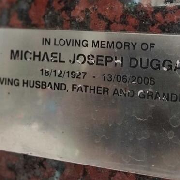 DUGGAN Michael Joseph 1927-2006