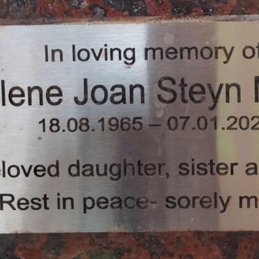 MASON Dalene Joan Steyn 1965-2022