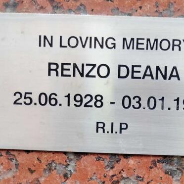 DEANA Renzo 1928-1997