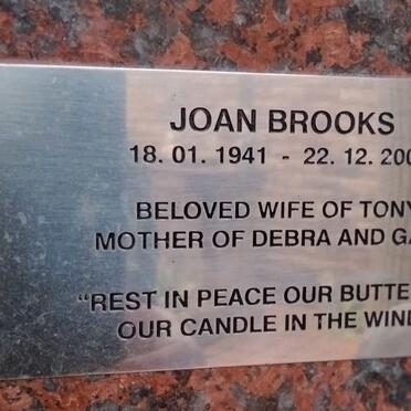 BROOKS Joan 1941-2008