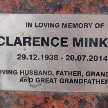 MINKLEY Clarence 1938-2014