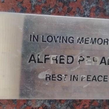 PERALTA Alfred 