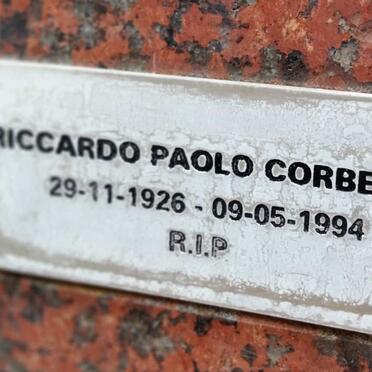 CORBELLA Riccardo Paolo 1926-1994