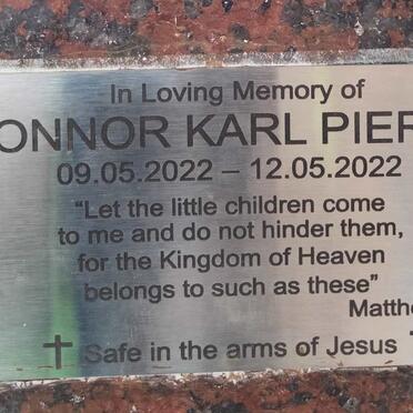 PIERCE Konnor Karl 2022-2022
