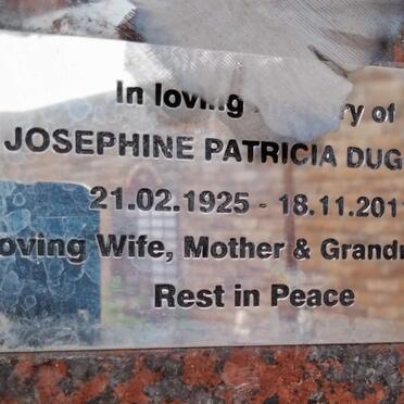 DUGGAN Josephine Patricia 1925-2011