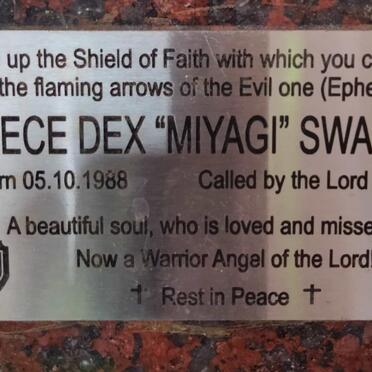 SWARDLING Reece Dex 1988-2012