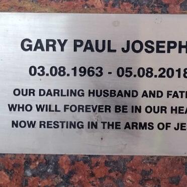 JOSEPHS Gary Paul 1963-2018
