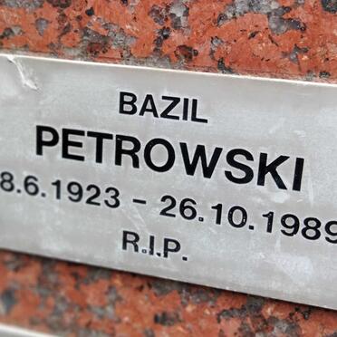 PETROWSKI Bazil 1923-1989