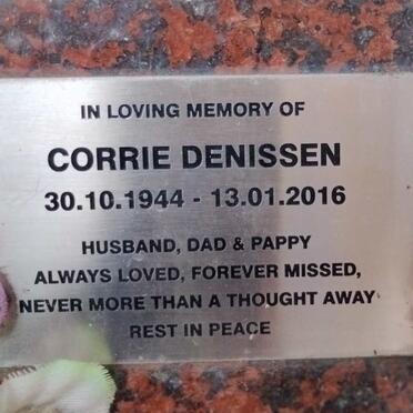 DENISSEN Corrie 1944-2016