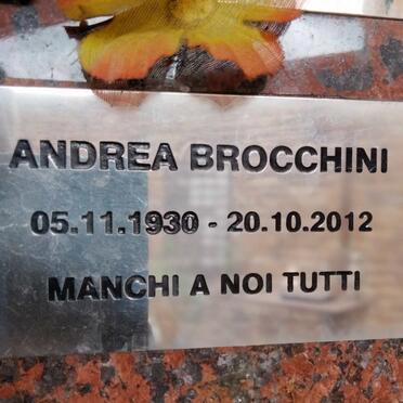 BROCCHINI Andrea 1930-2012