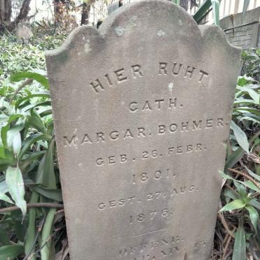BOHMER Cath. Margar. 1801-1876