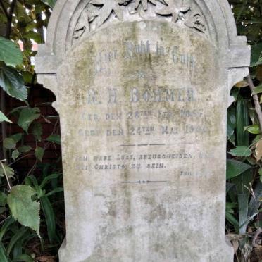 BOHMER R.H. 1867-1900