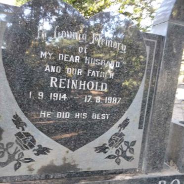 BOHMER Reinhold 1914-1987