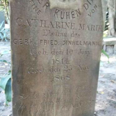 DINKELMANN Catharine Marie 1814-1868