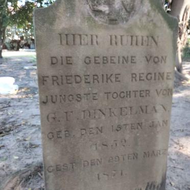 DINKELMAN Friederike Regine 1852-1871