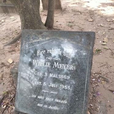 MEYER Willie 1869-1955