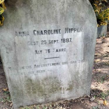 NIPPER Anna Charoline -1887
