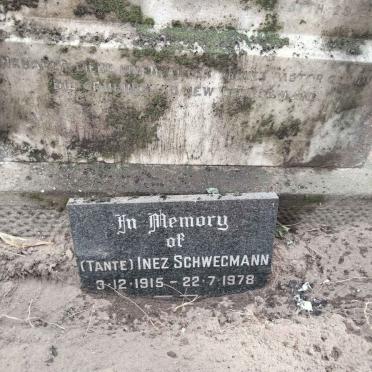 SCHWEGMANN Inez 1915-1978