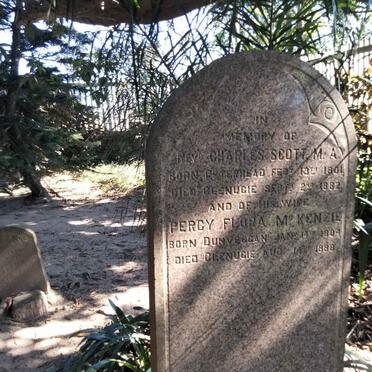 SCOTT Charles 1801-1882 &  Percy Flora MCKENZIE 1804-1888