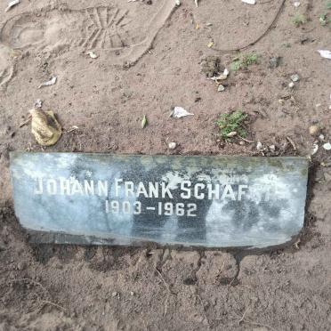 SCHAFER Johann Frank 1903-1962