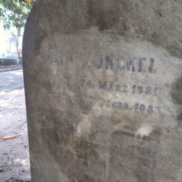 ZUNCKEL Evy 1881-1883
