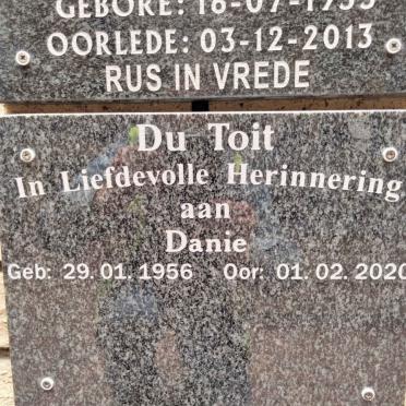 TOIT Danie, du 1956-2020