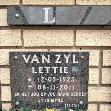 ZYL Lettie, van 1925-2011 