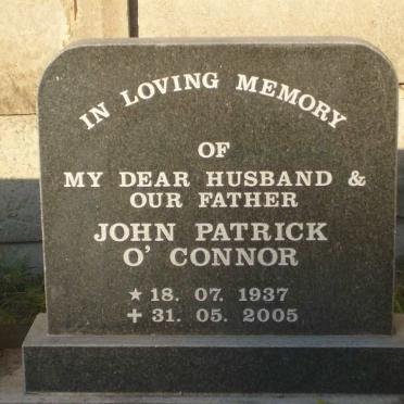 O' CONNOR John Patrick 1937-2005