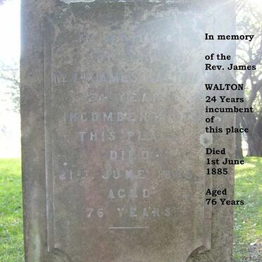 WALTON James 1806 - 1885 (2)