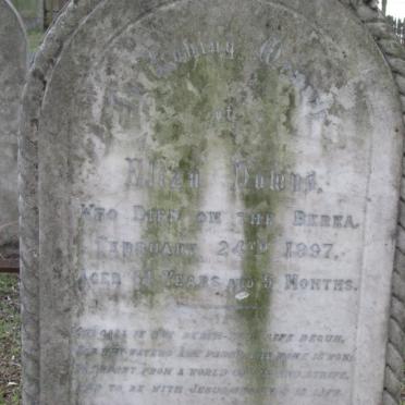 DOWNS Eliza 1832-1897
