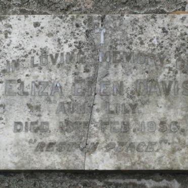 DAVIS Eliza Elen -1956