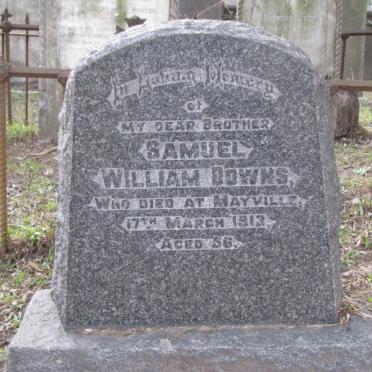 DOWNS William 1857-1913