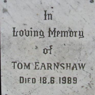 EARNSHAW Tom -1989