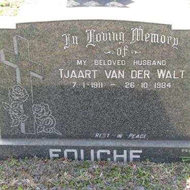 FOUCHE Tjaart van der Walt 1911-1984