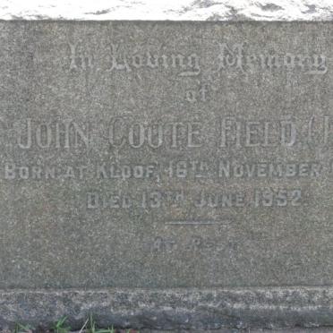 FIELD John Coote 1880-1952