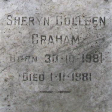 GRAHAM Sheryn Colleen 1981-1981