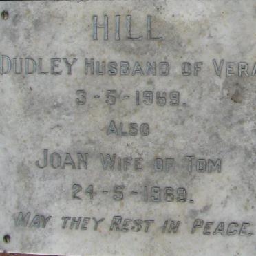 HILL Dudley -1969 :: HILL Joan -1969