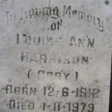 HARRISON Louise  Ann 1912-1979