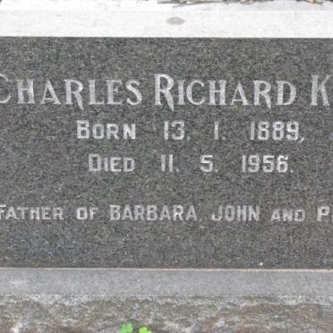 KIRK Charles Richard 1889-1956