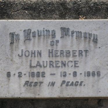 LAURENCE John Herbert 1882-1968