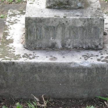 LISTER Mary 1853-1907