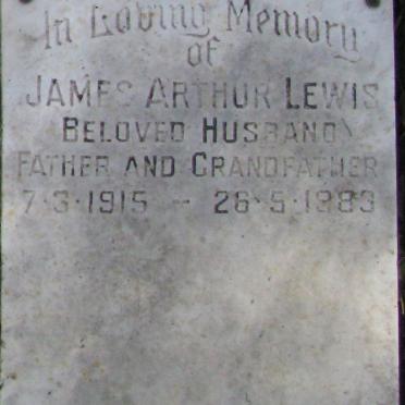 LEWIS James Arthur 1915-1983